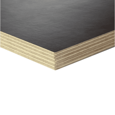 Berken Betonplex Donkerbruin glad