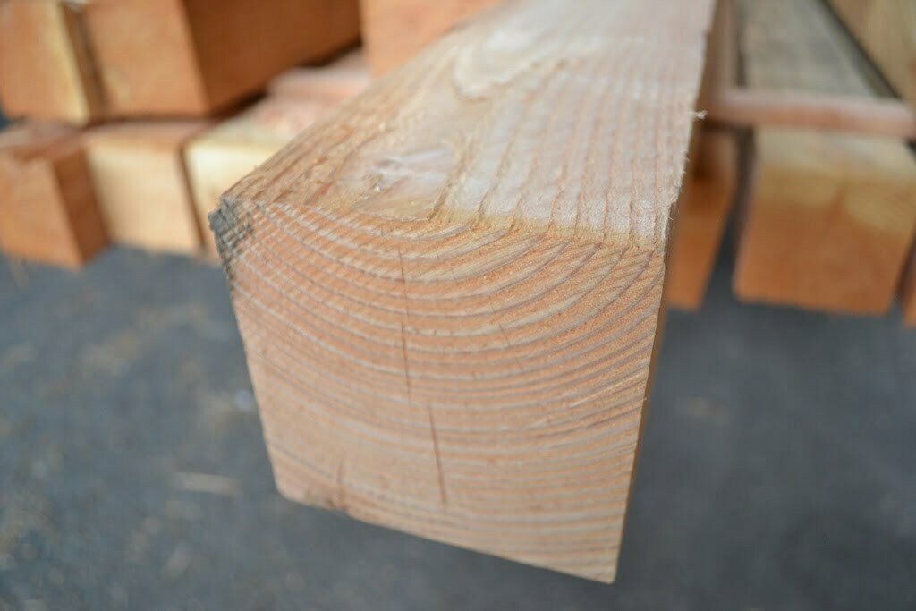 Houthandel Bos -Douglas 120x120mm blank Houthandel Bos -Douglas 120x120mm blank