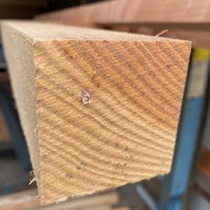 Houthandel Bos - Douglas 75x75mm blank