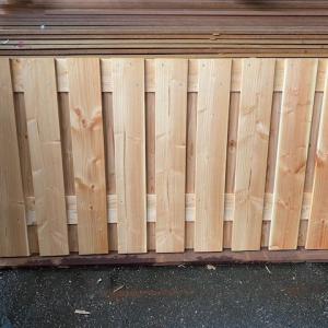 Houthandel Bos - Douglas “BOS” scherm 21planks LAAG model