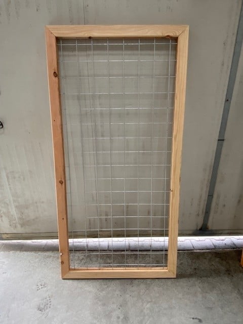 Houthandel Bos - Draadscherm 180x90cm met douglas houten frame Houthandel Bos - Draadscherm 180x90cm met douglas houten frame