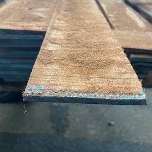 Houthandel Bos - Hardhout ruw 6mm x100mm strip
