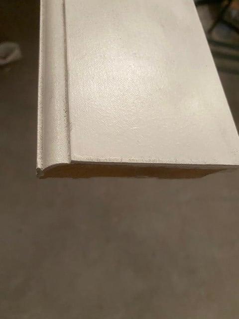 Houthandel Bos - Plint MDF gegrond met 1 kraal Houthandel Bos - Plint MDF gegrond met 1 kraal