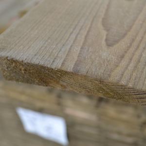 Houthandel Bos - Tuinhout geschaafd 25x135mm(netto) ijsselrabat zweeds