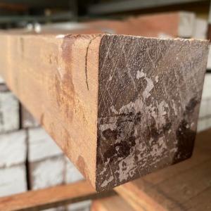 Houthandel Bos - Tuinpaal geschaafd Hardhout 65x65mm