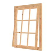 Houthandel Bos - Uitzetraam Douglas compleet