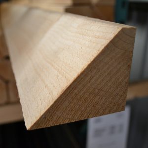 Houthandel Bos - Vuren geschaafd 75x75mm mastiekrib